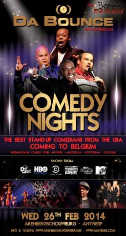 Da Bounce Comedy Nights maakt geslaagde entree in Antwe