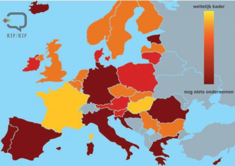 Hoe goed scoren Europese landen in hun praktijktestenbe