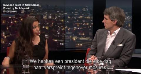 De humor van Maysoon Zayid en het onbegrip van De Afspr